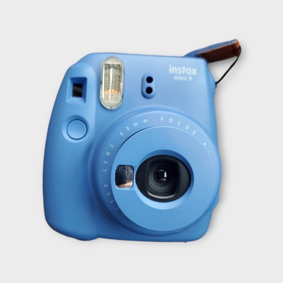 Fujifilm Instax Mini 9 Cobalt Blue Instant Camera With Matching Carrying Case - Picture 8 of 9